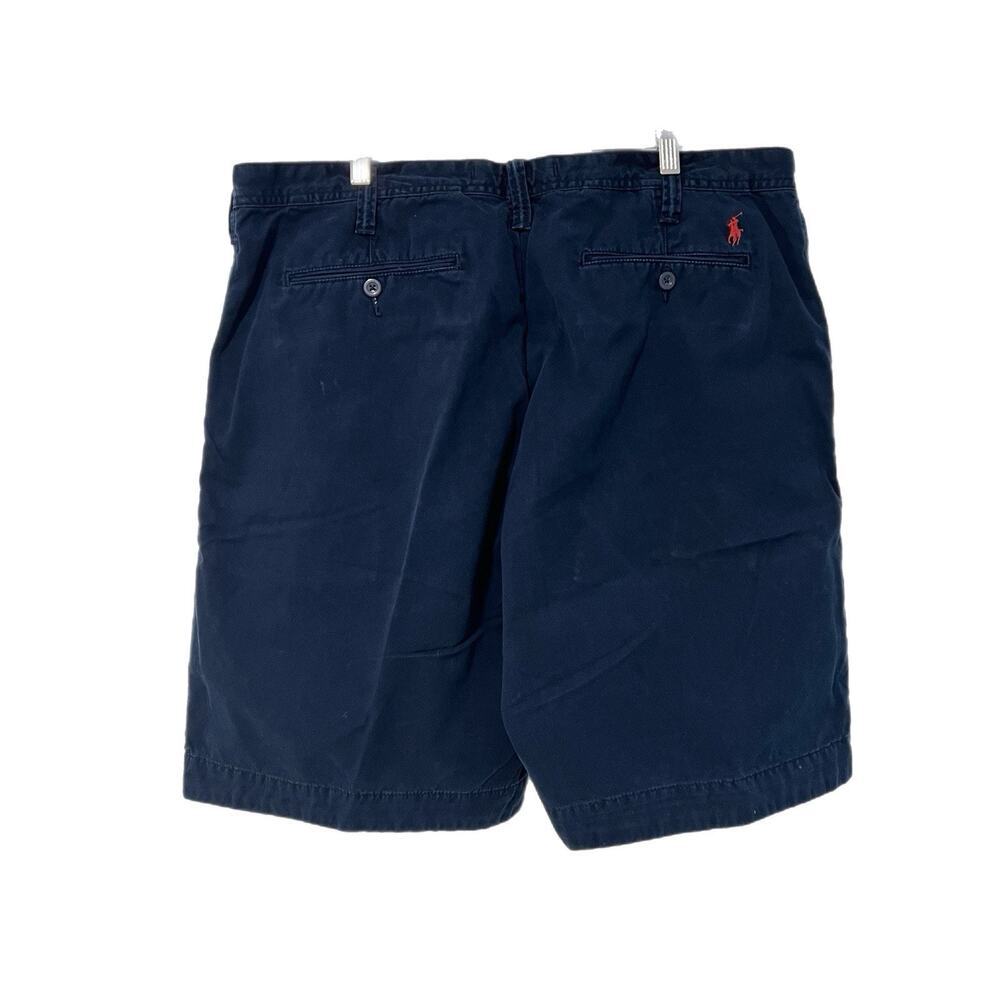 Polo Ralph Lauren Men's Relaxed Fit Chino Shorts Navy 100% Cotton 38 10” Inseam